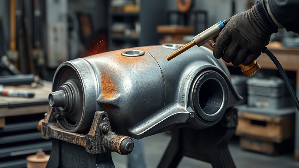 clean preheat weld protect