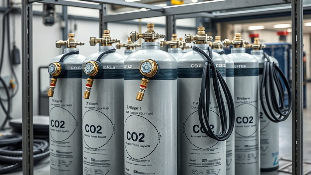 co2 gas safety storage
