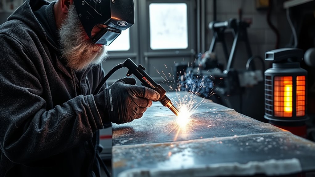 cold weather welding challenges