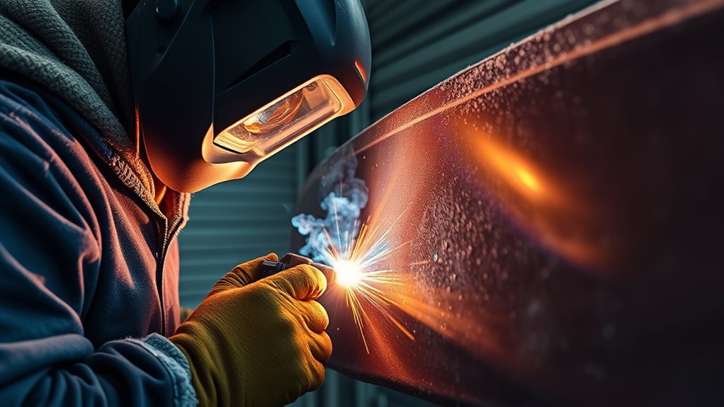 cold weather welding techniques essential