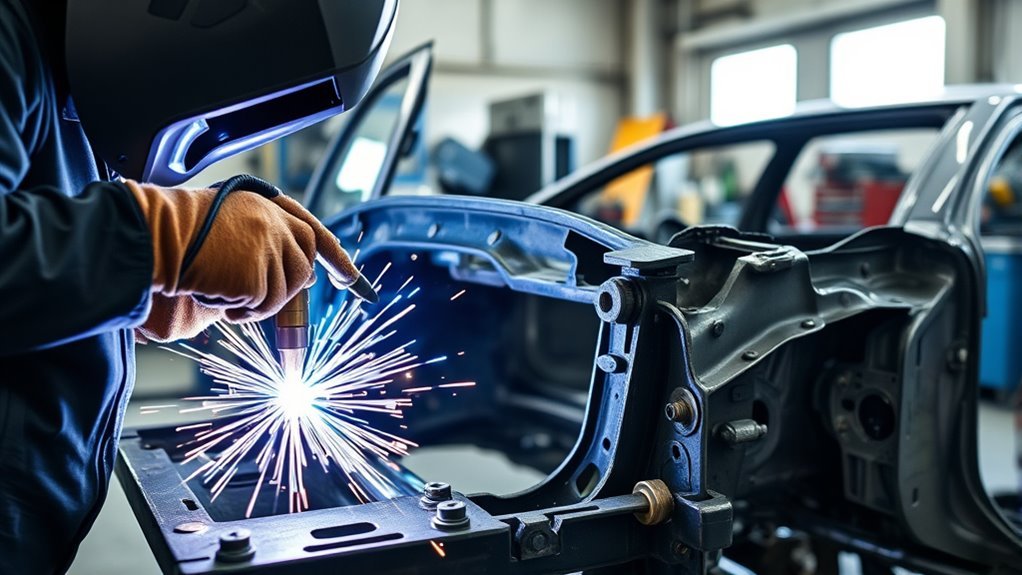 collision repair welding techniques