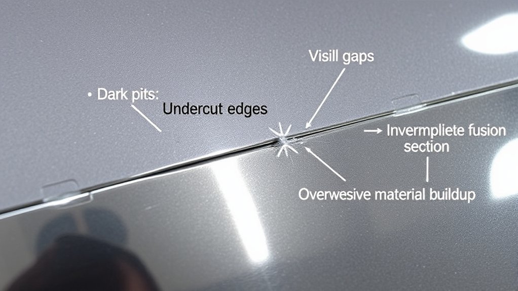 common weld defects identification