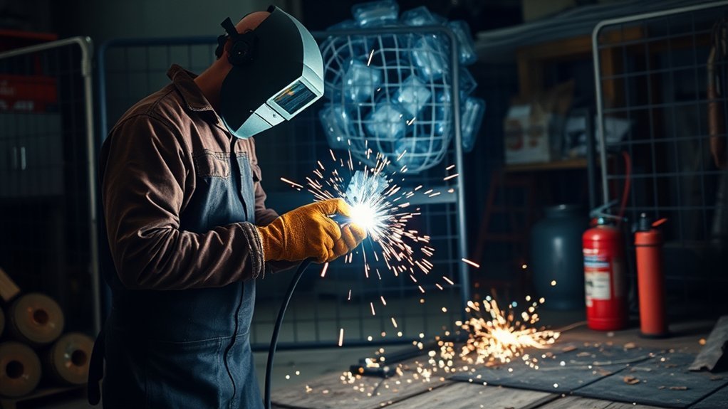 control sparks ensure safety