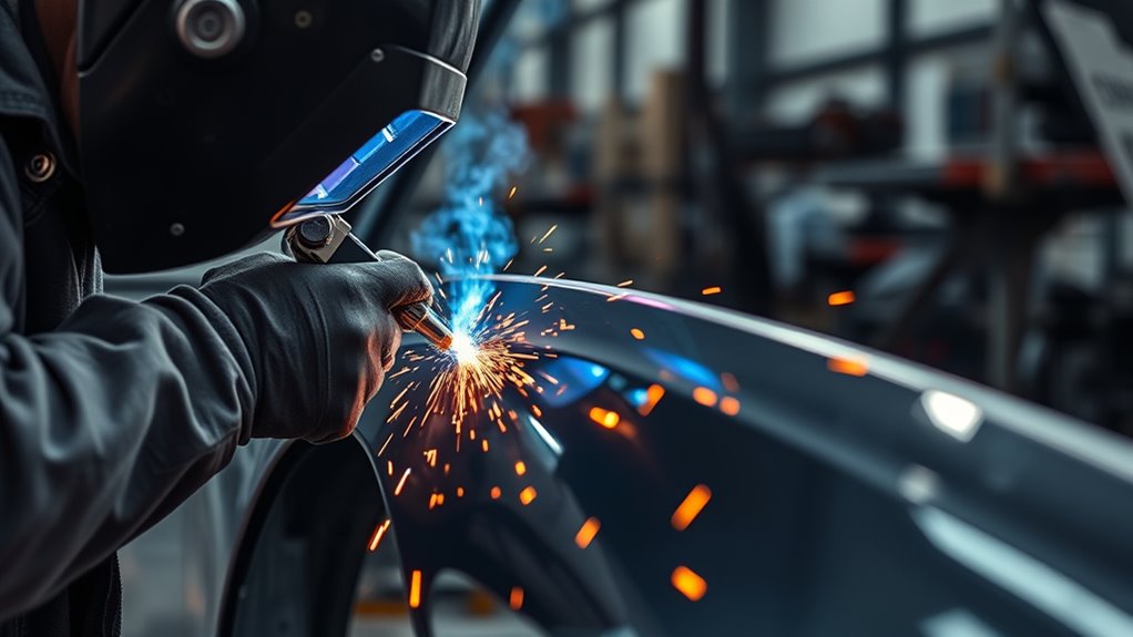 controlled arc welding precision