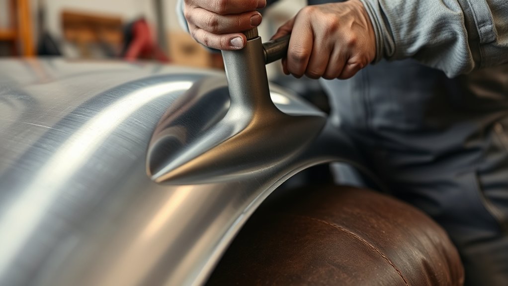 controlled metal stretching techniques