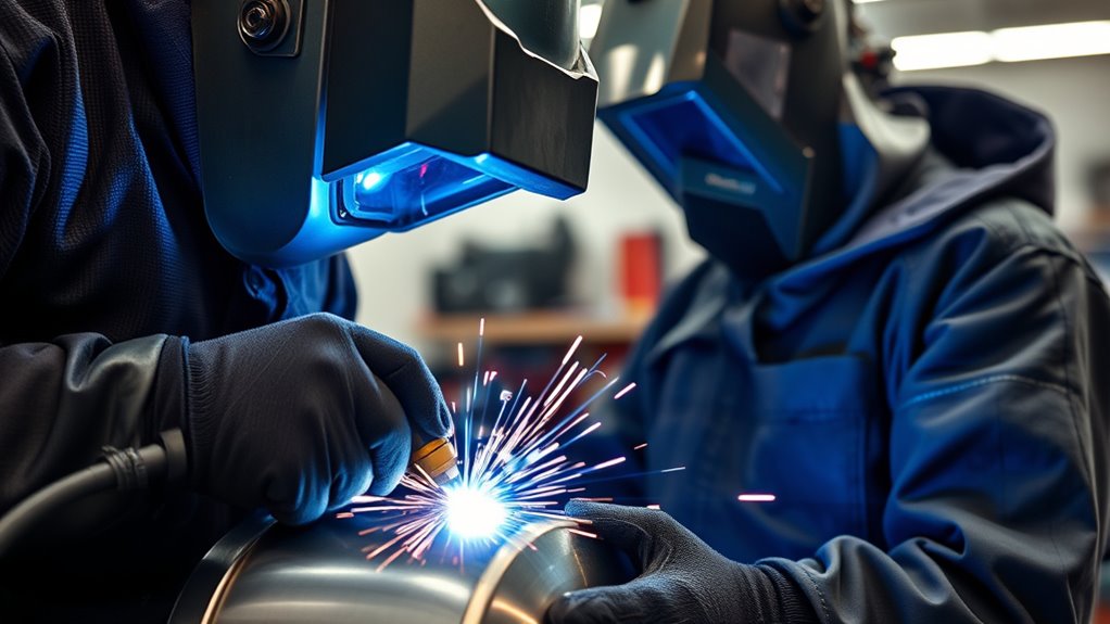 controlled tig welding safety