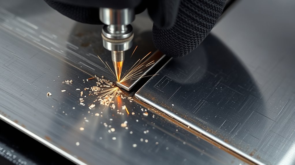 create access through drilling