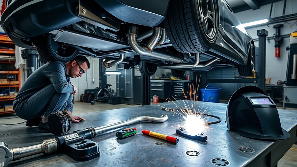 design and fabricate exhaust