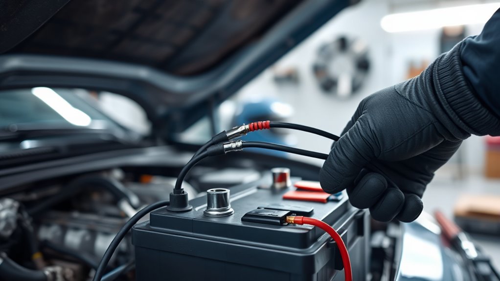 disconnect battery before welding