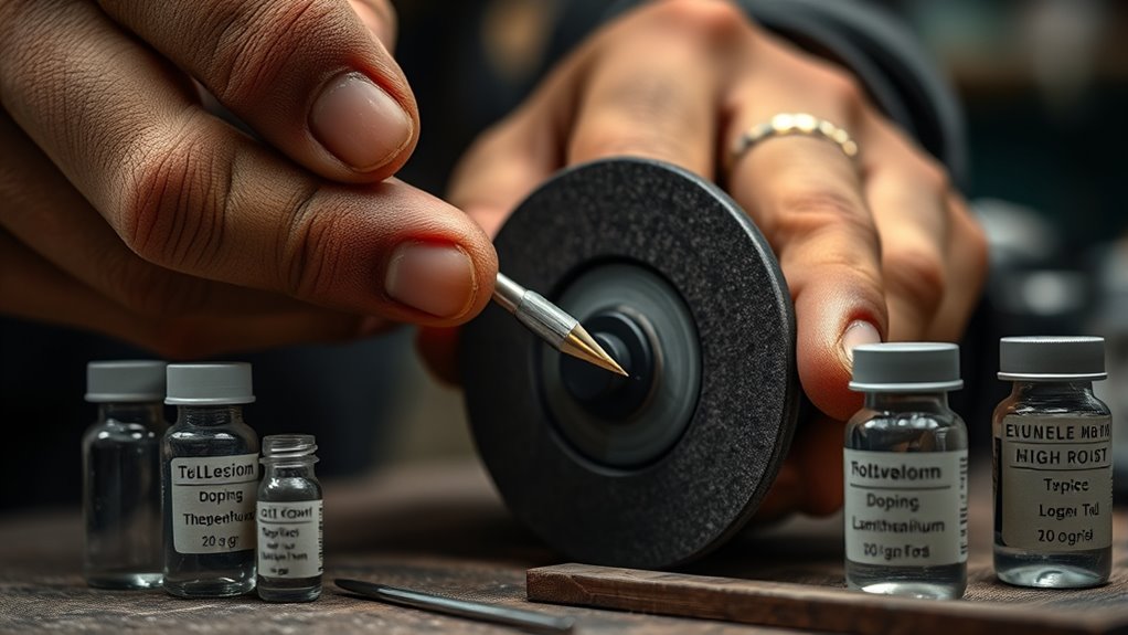 doping elements enhance tungsten performance