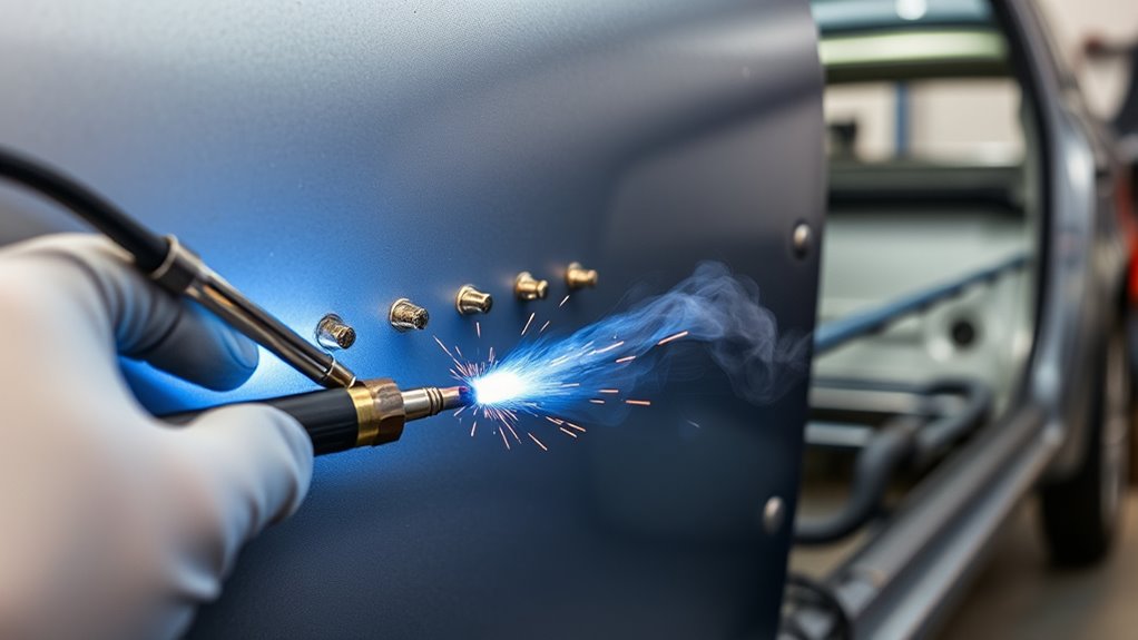 efficient metal fastening technique