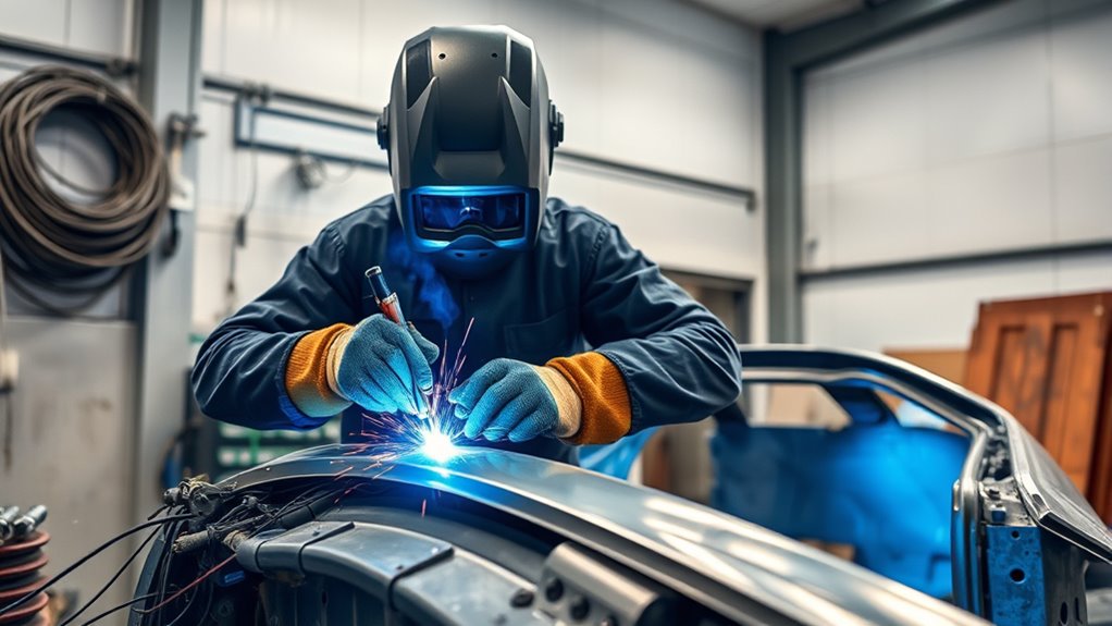 efficient precise auto body welding