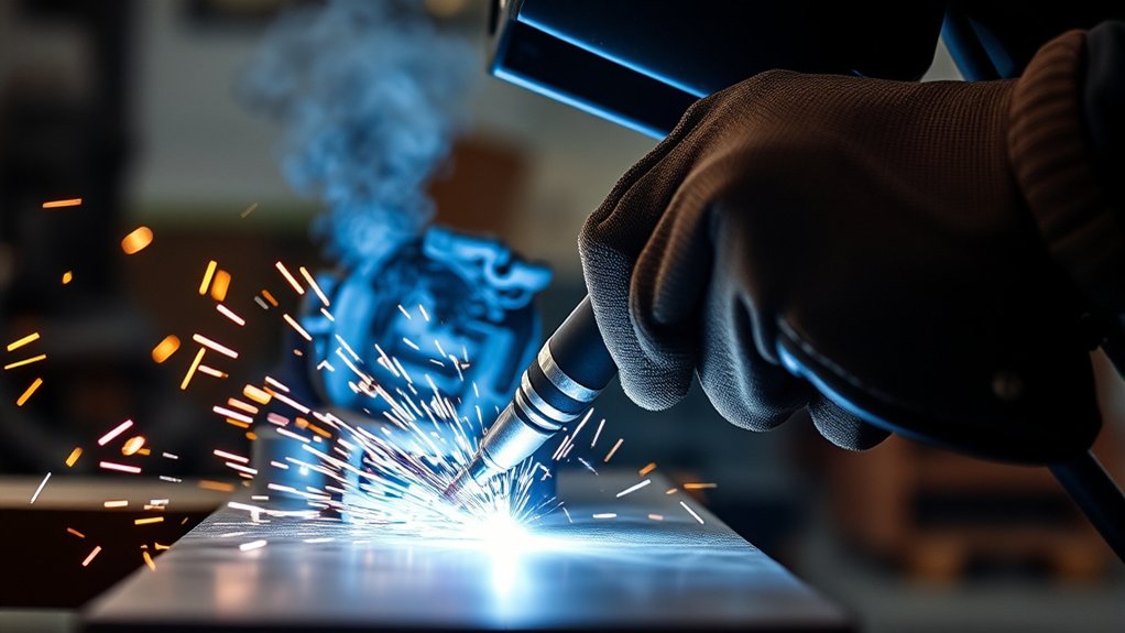 efficient precise steel welding