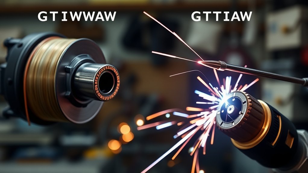 electrode types influence welding