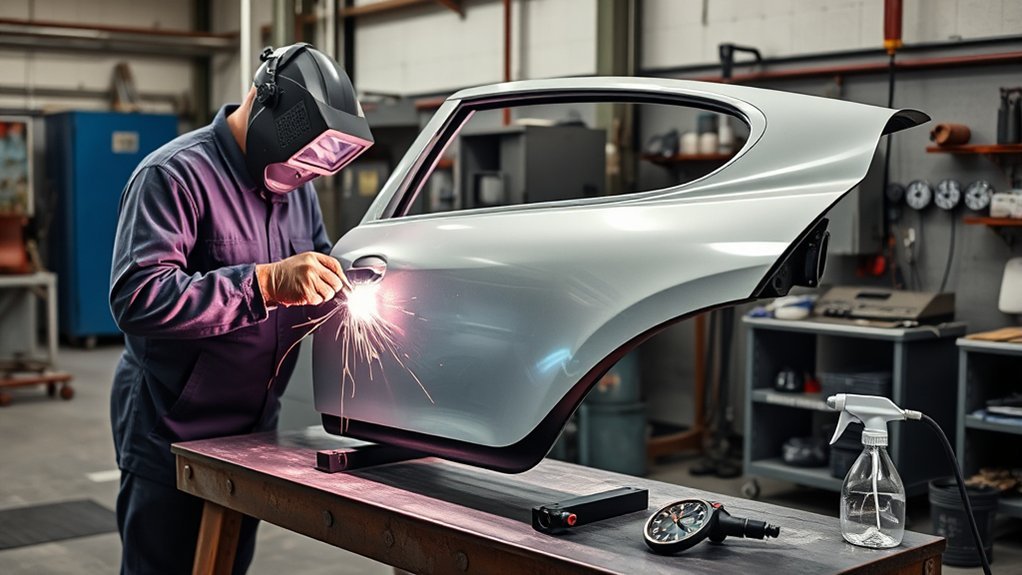 enhancing auto body welding
