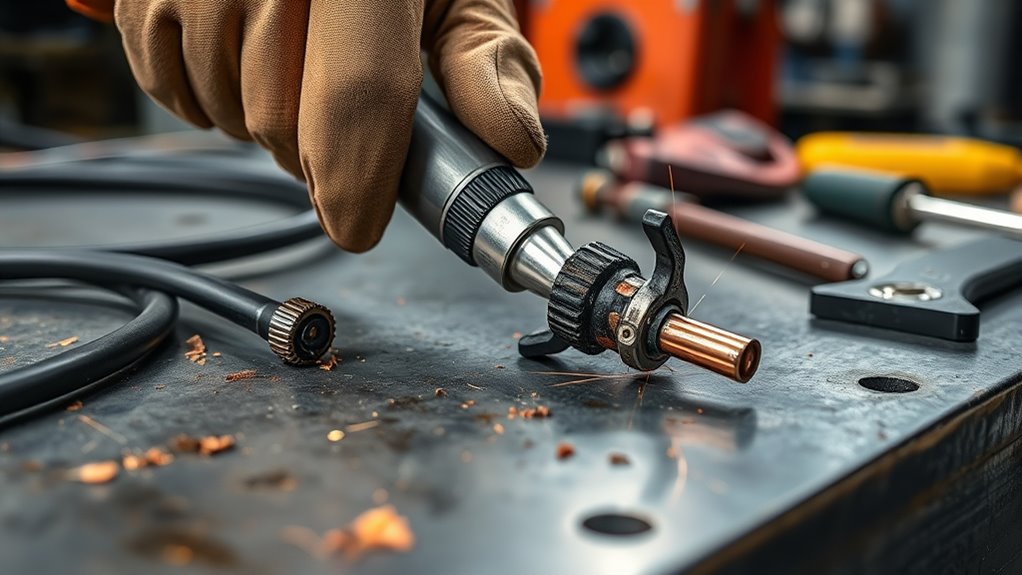ensure secure grounding connection
