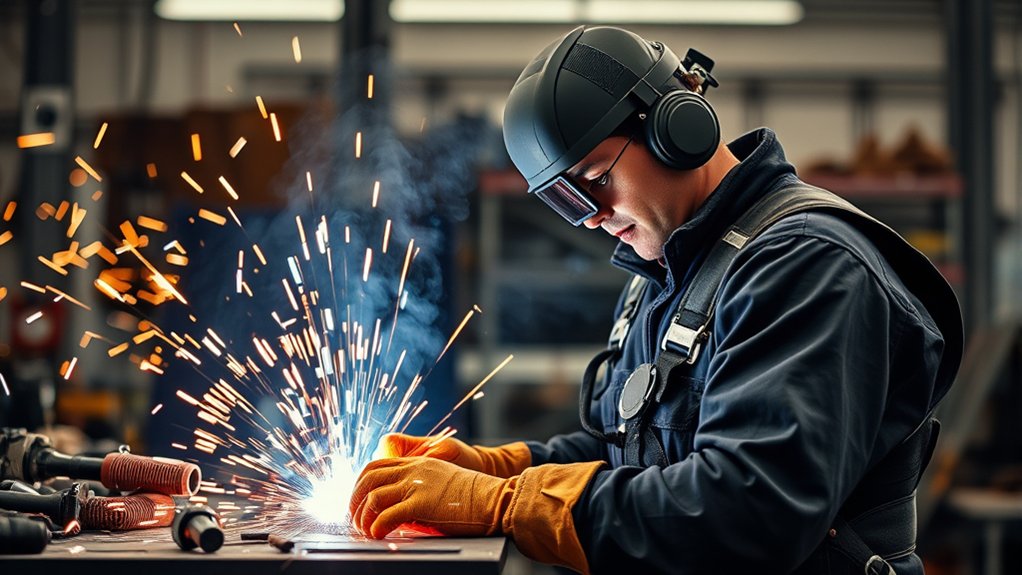 ergonomics reduces welding injuries