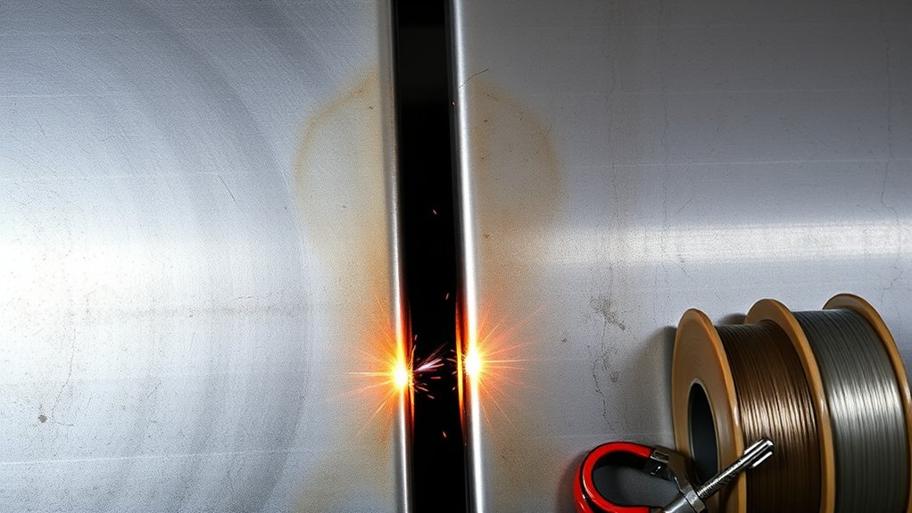 filler metal and fit up