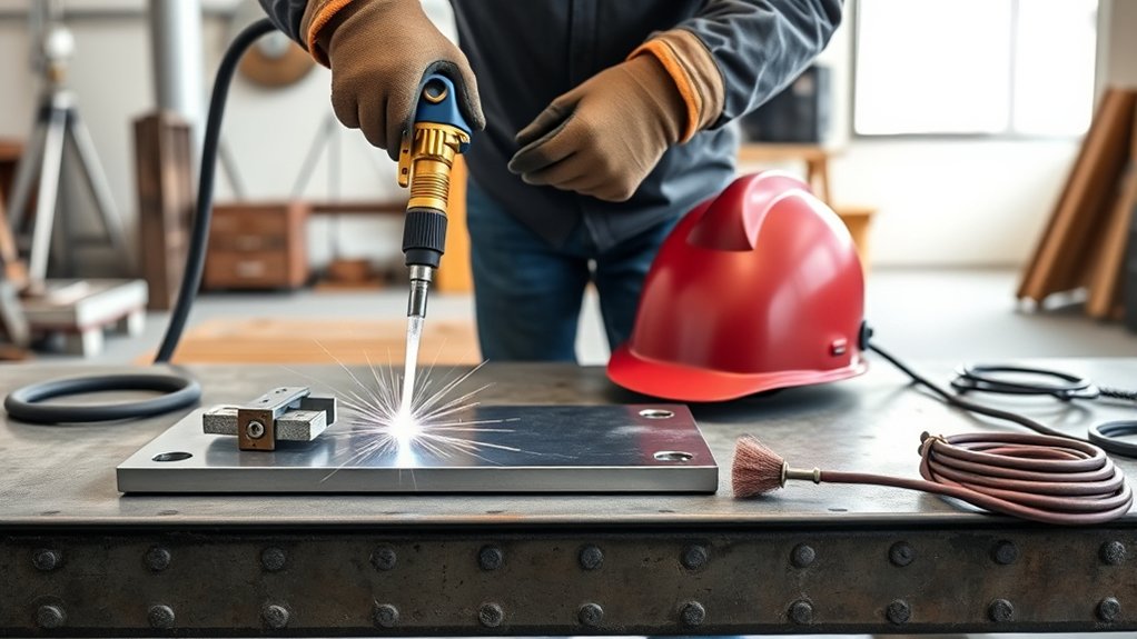 flat weld setup essentials