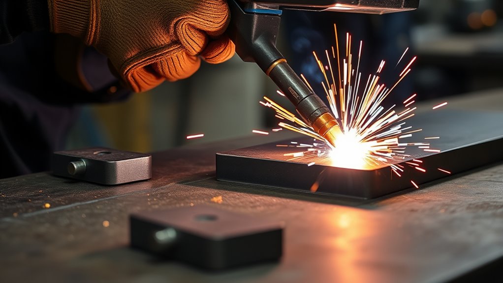 flat welding precision techniques