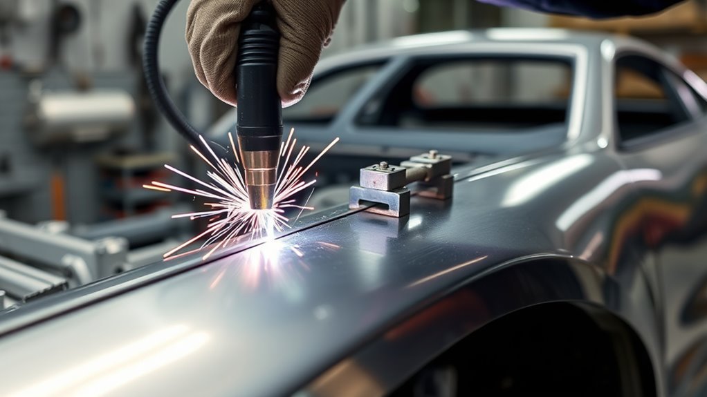 flush seams precise welding