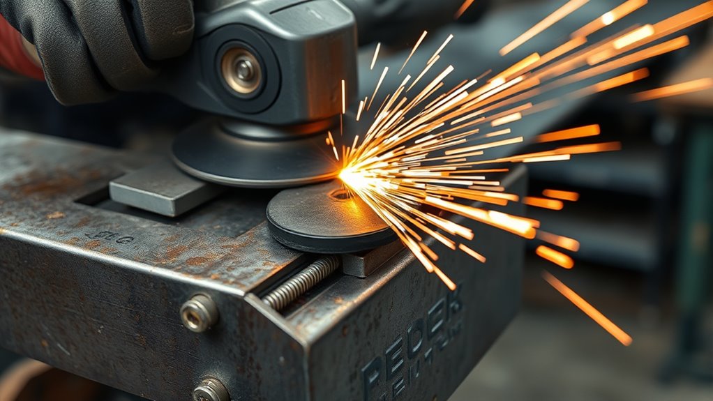 grind stubborn spot welds