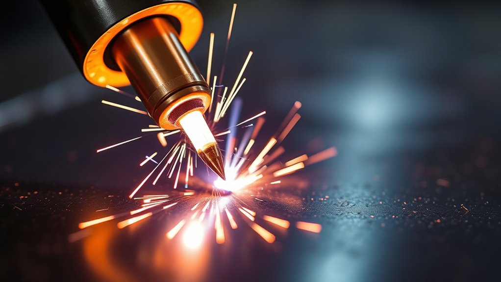 gun angle affects welding