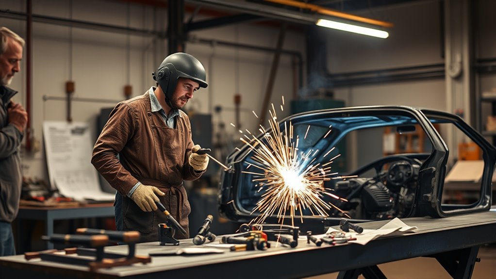hands on automotive welding training