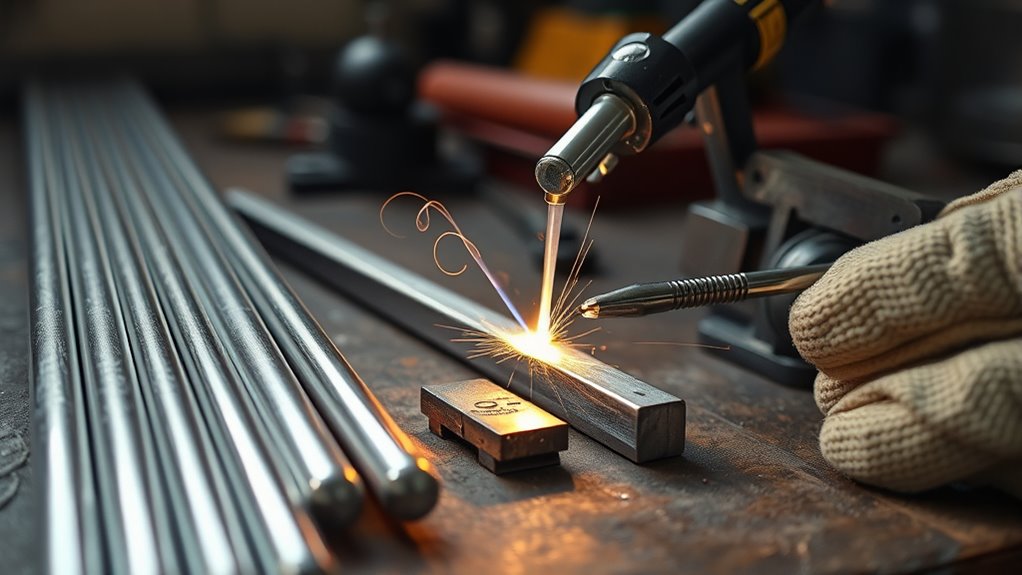 heat aluminum prepare surfaces