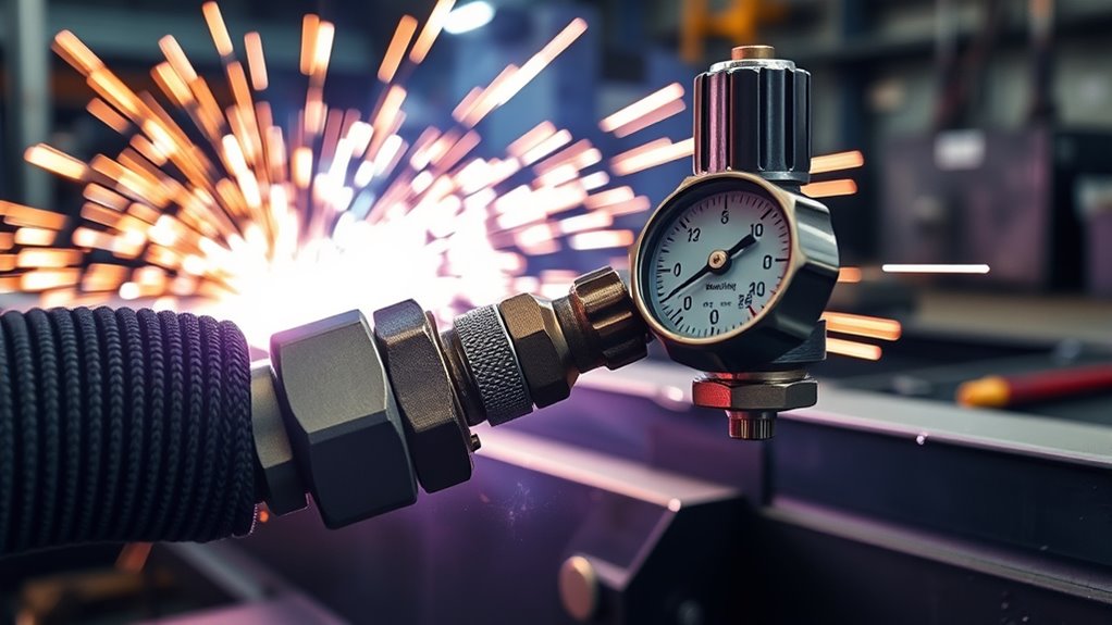high pressure reduces precision