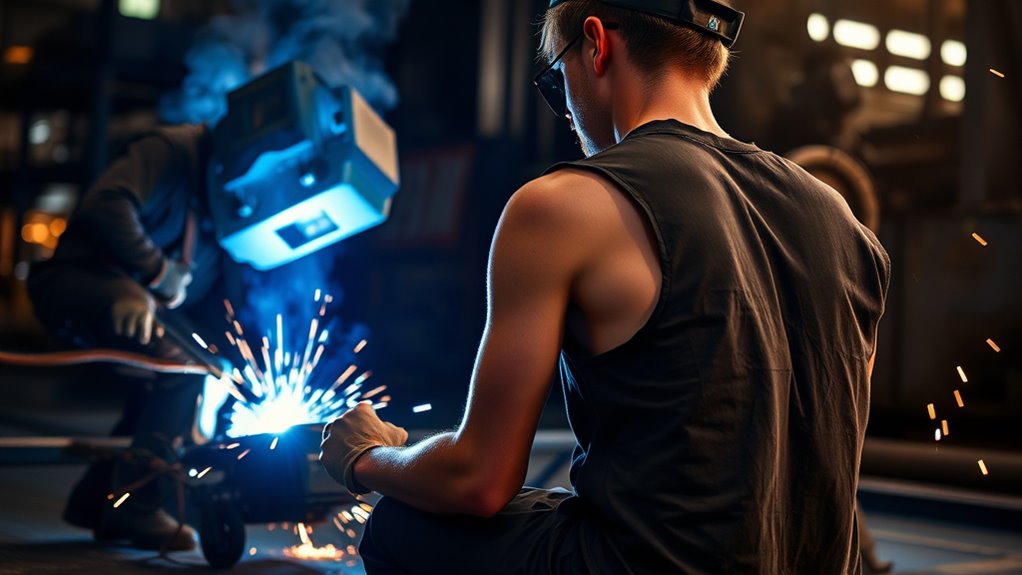high uv welding exposure
