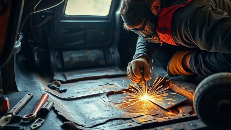 home car floor repair