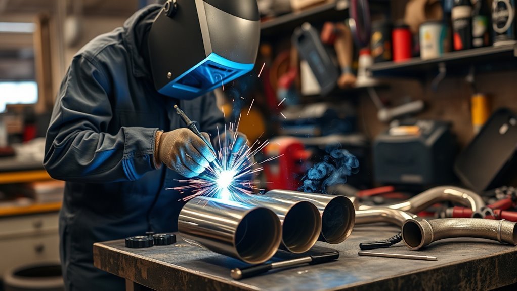home welding exhaust headers