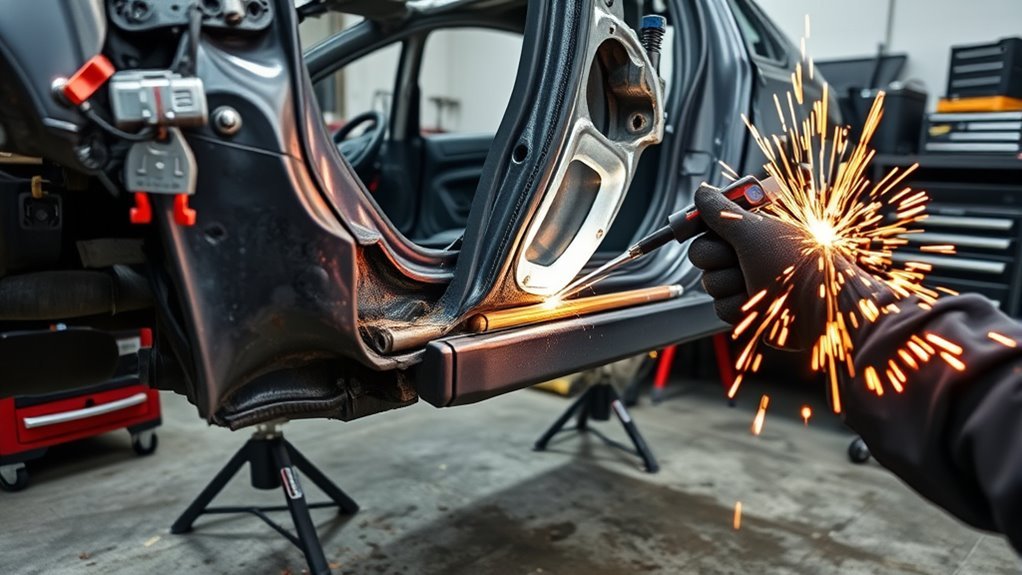 home welding unibody repair