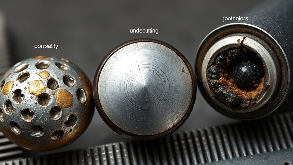 identify common weld defects