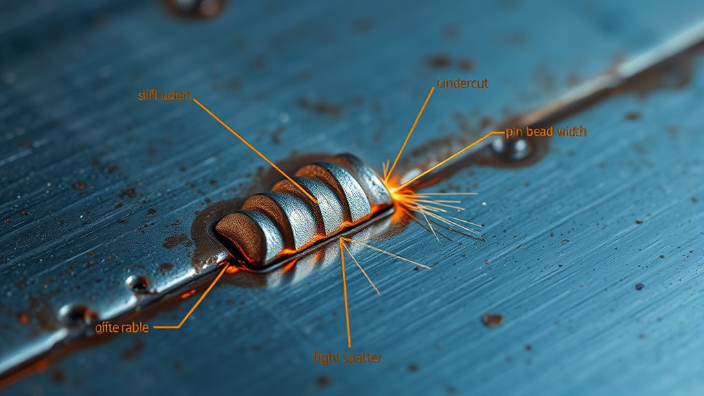 identify common weld defects