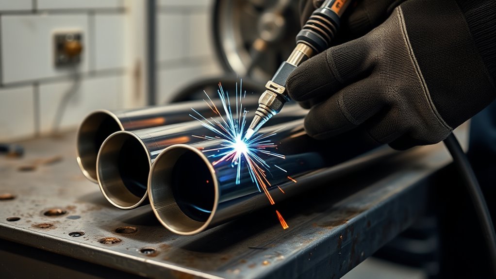 improve welding with copper