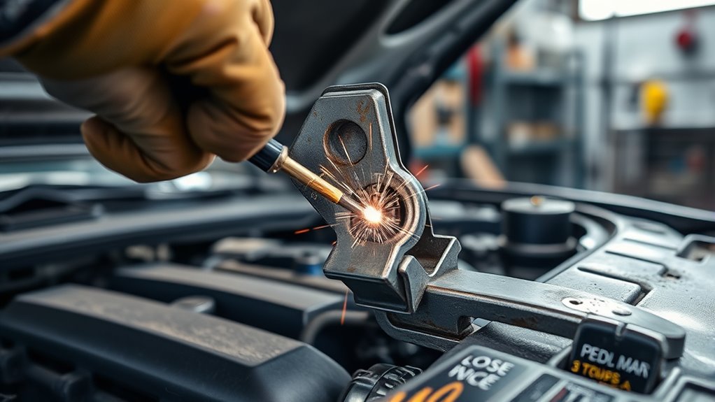 inspect and secure rivets