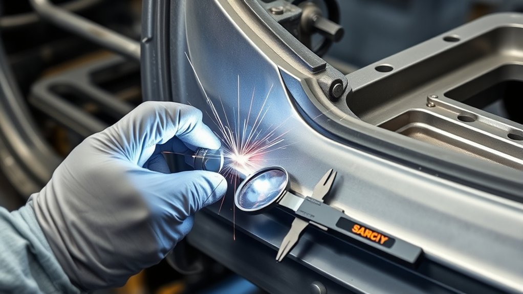 inspect structural weld integrity