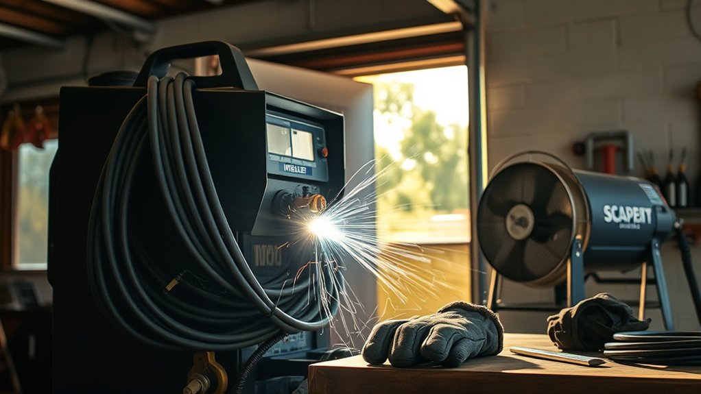 maintain clean welding equipment