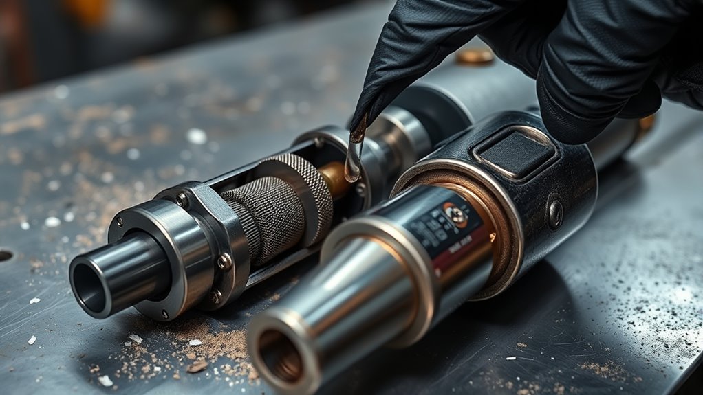 maintain clean welding equipment