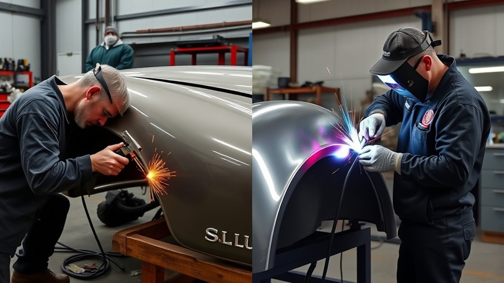 mig easier oxy acetylene challenging