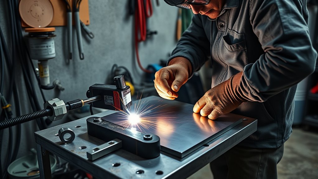 mig settings for thin steel