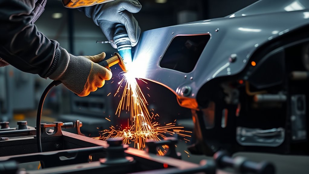 mig welding for car repairs
