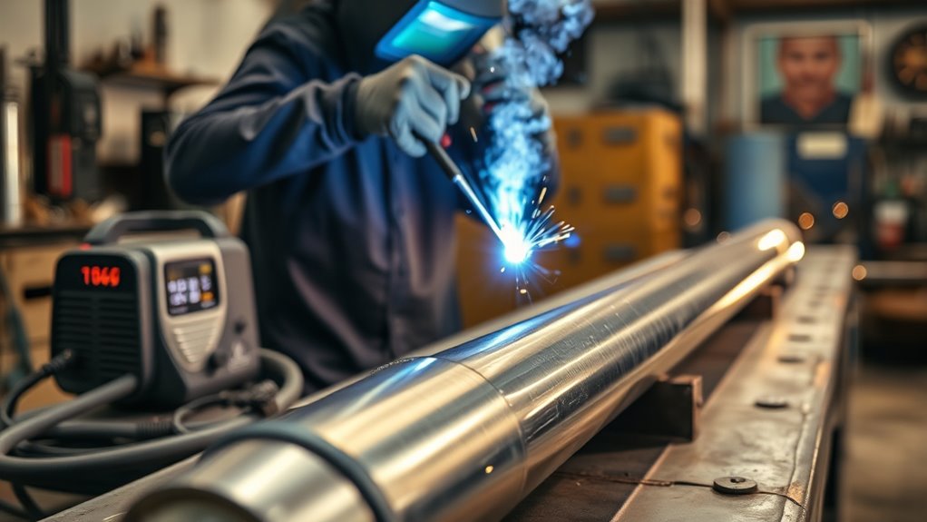 mig welding for exhaust systems