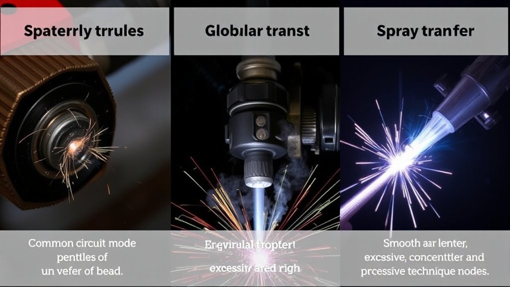 mig welding transfer mistakes
