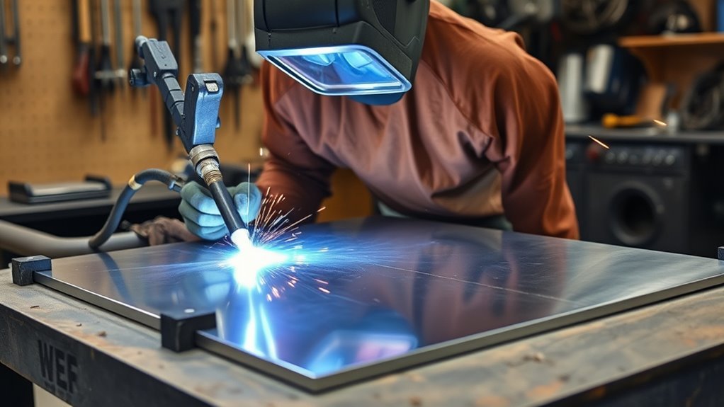 minimize heat control warping