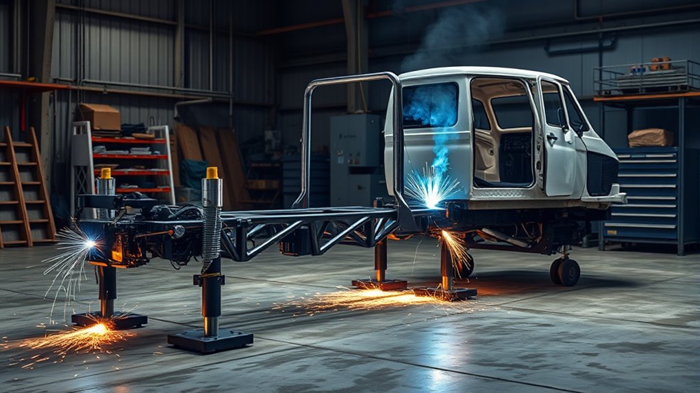 modular chassis welding techniques