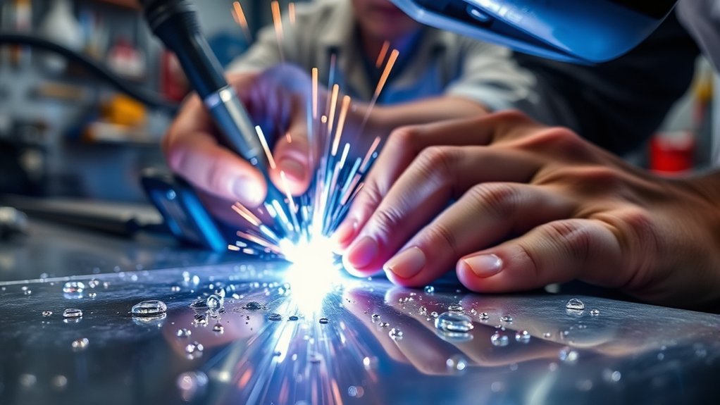 moisture compromises weld integrity