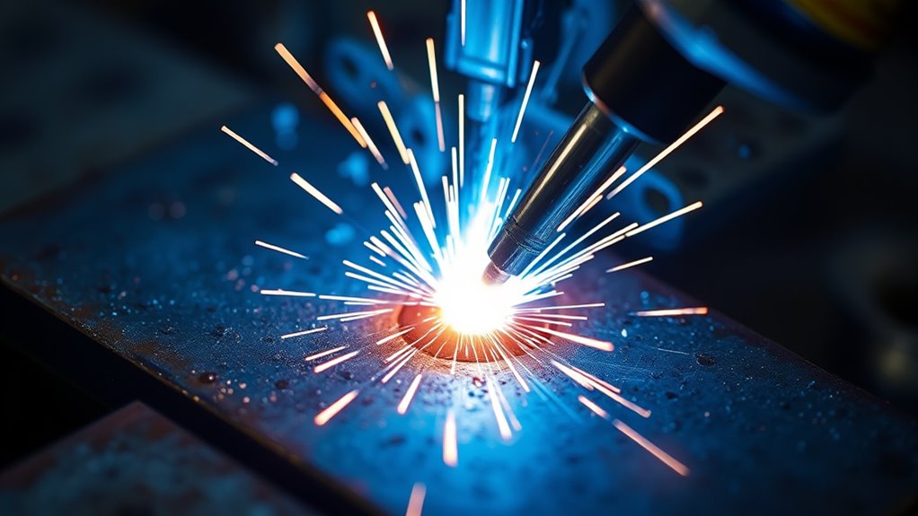 molten metal fusion zone